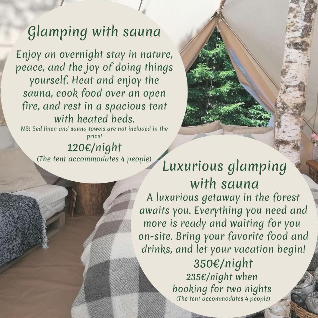Kuusehaldja Glamping Hotel Kohila Екстериор снимка